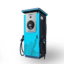 80kW DC Charger with Dual Charging Ports and Smart Vehicle Detection